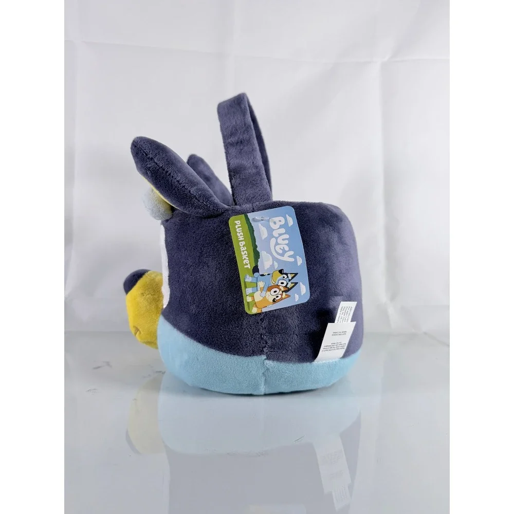 Bluey Plush Basket Easter Birthday Gift Halloween Trick or Treat Bucket New